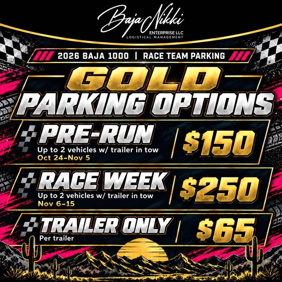 2026 Baja 1000 | Gold Access